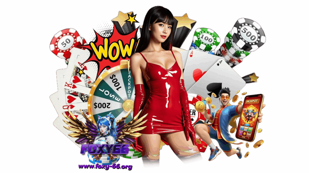 foxy66 คาสิโนค่ายแท้ ทำกำไรได้เยอะ ลุ้นโบนัสพิเศษได้ก้อนโต